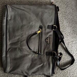 Prada Green Tessuto Tote Bag $100.00